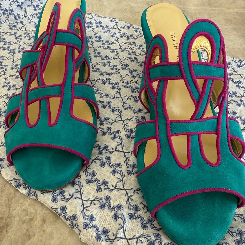 Sarah flint block sandal